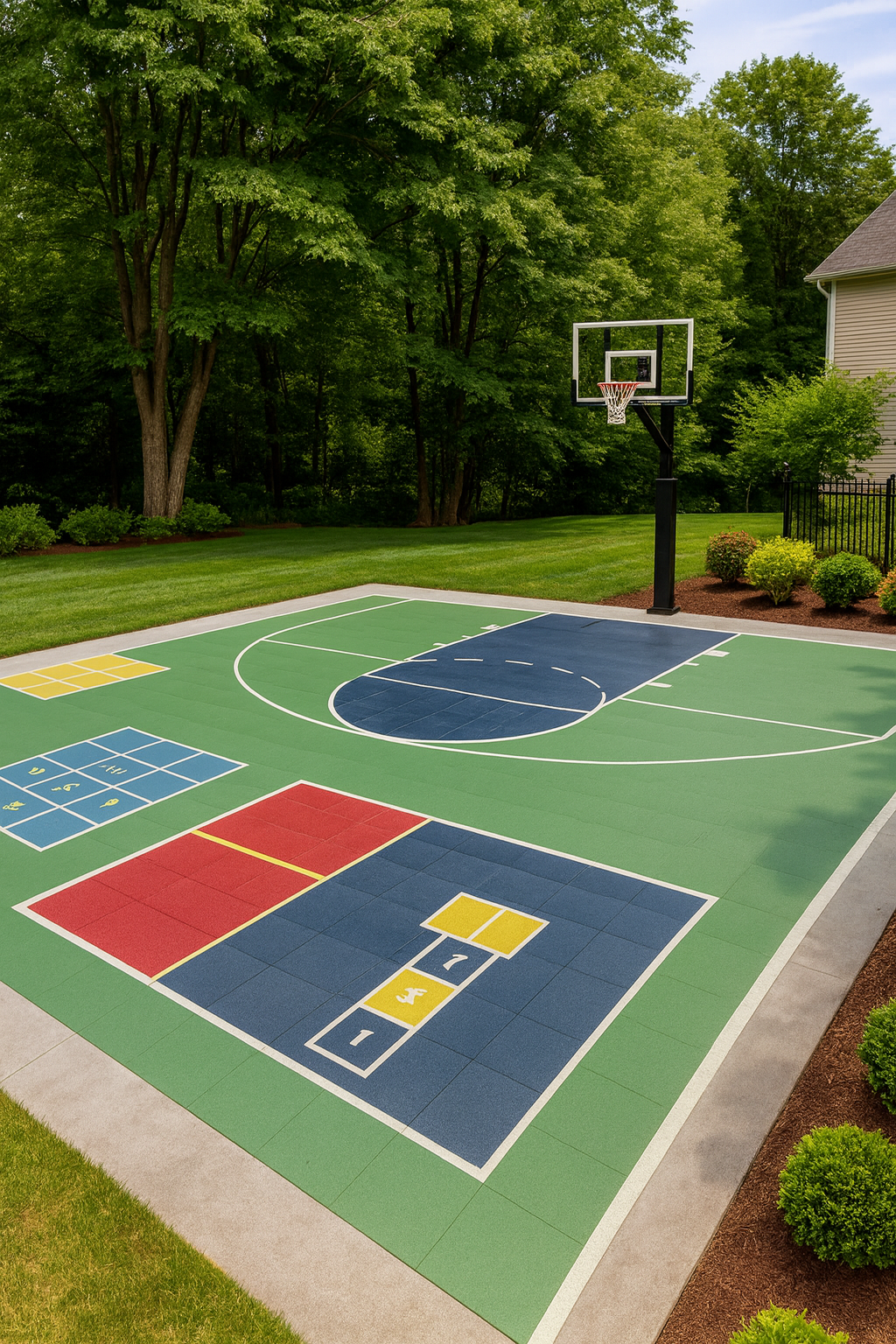 Family multi-sport layout